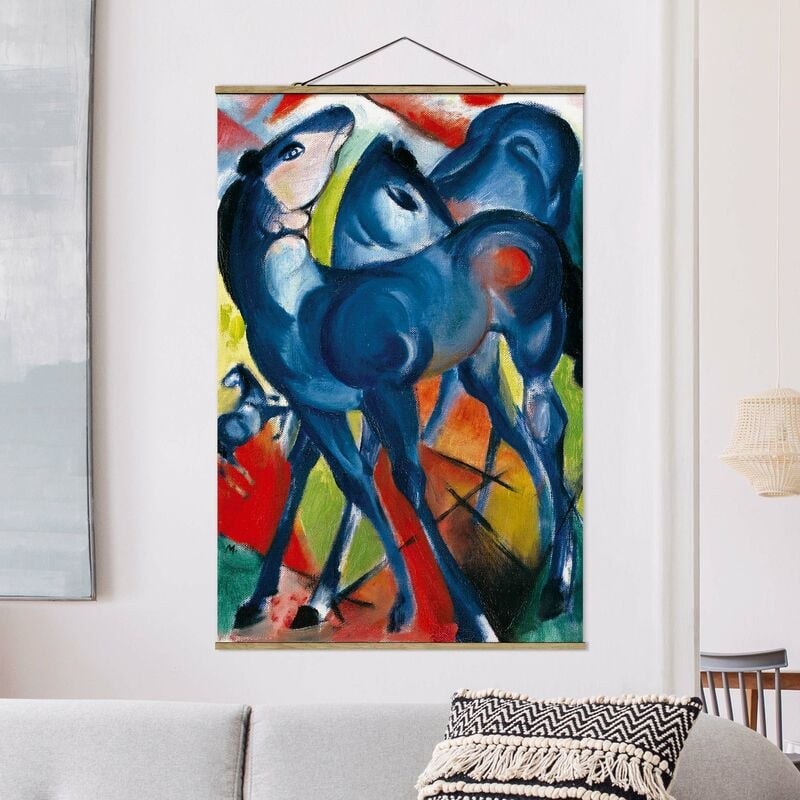 

Imagen de tela - Franz Marc - The Blue Foals - Alto 3:2 Dimensión LxA: 120cm x 80cm