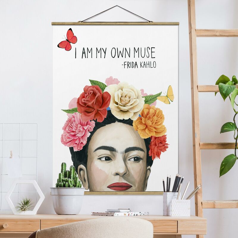 

Imagen de tela - Frida's Thoughts - Muse - Alto 4:3 Dimensión LxA: 106.5cm x 80cm