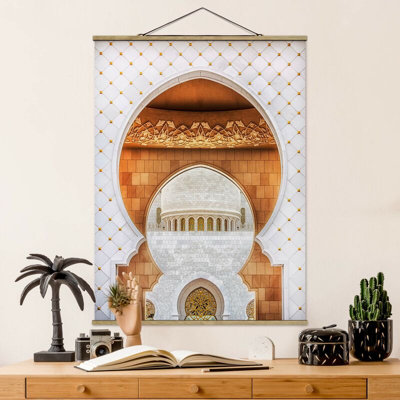 

Imagen de tela - Gate Of Mosque - Alto 4:3 Dimensión LxA: 66.4cm x 50cm