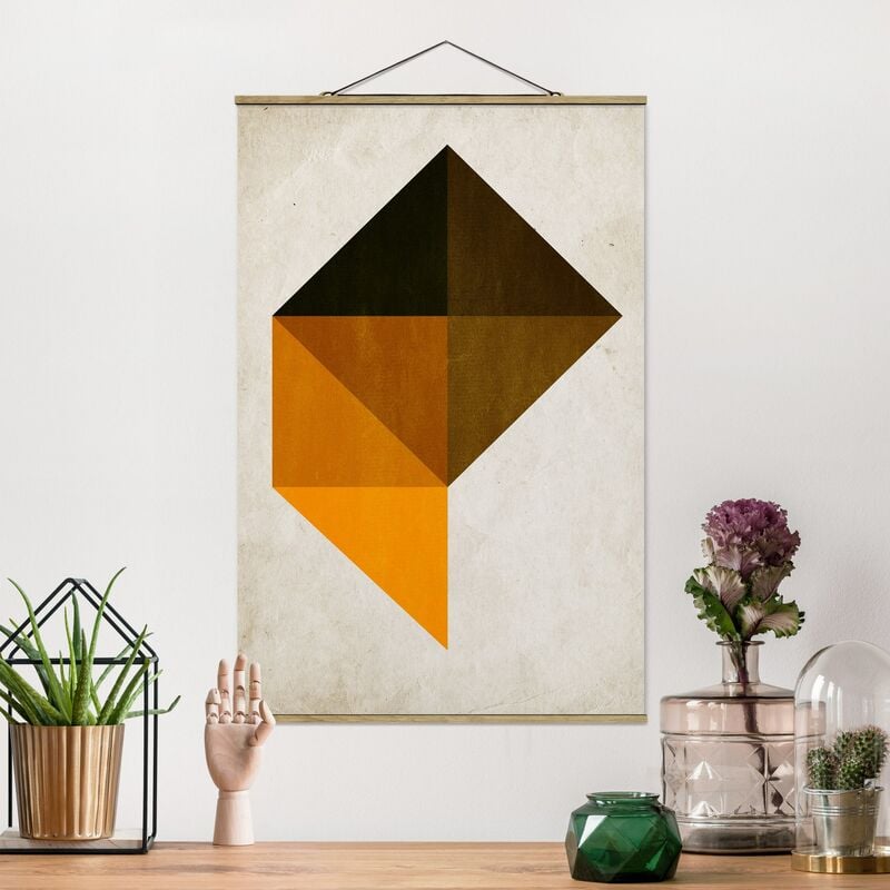 

Imagen de tela - Geometrical Trapezoid - Alto 3:2 Dimensión LxA: 150cm x 100cm