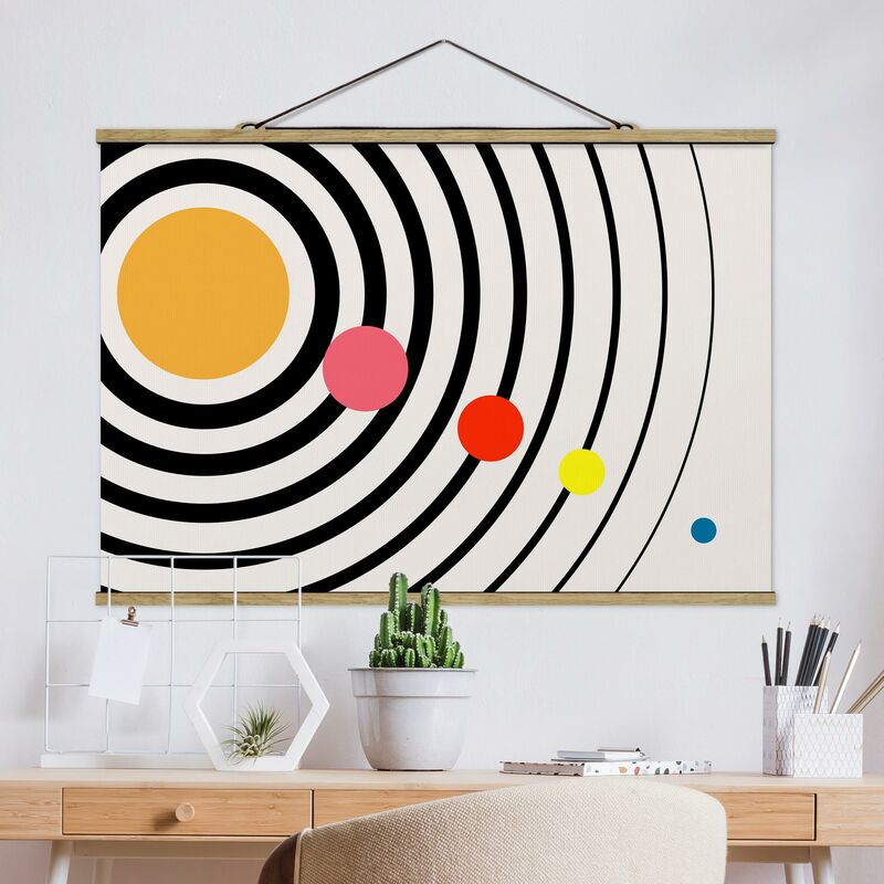 

Imagen de tela - Geometrical Universe - Apaisado 2:3 Dimensión LxA: 23.5cm x 35cm