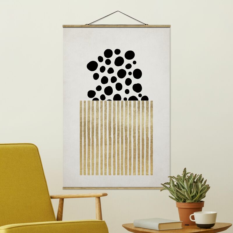 

Imagen de tela - Geometrical Dots II - Alto 3:2 Dimensión LxA: 150cm x 100cm