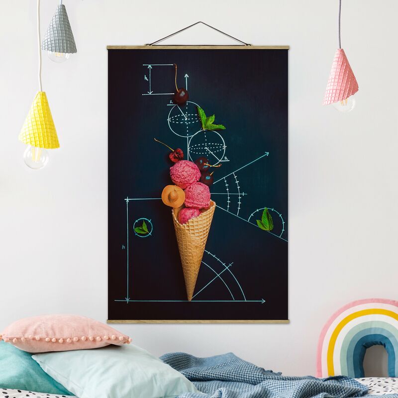 

Imagen de tela - Geometry In Summer - Alto 3:2 Dimensión LxA: 120cm x 80cm