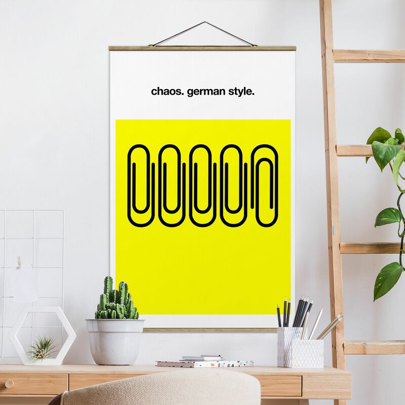 

Imagen de tela - German Chaos - Alto 3:2 Dimensión LxA: 75cm x 50cm