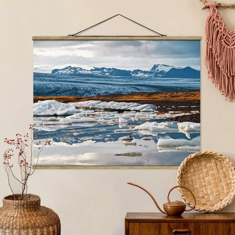 

Imagen de tela - Glacier Lagoon - Apaisado 3:4 Dimensión LxA: 37.5cm x 50cm