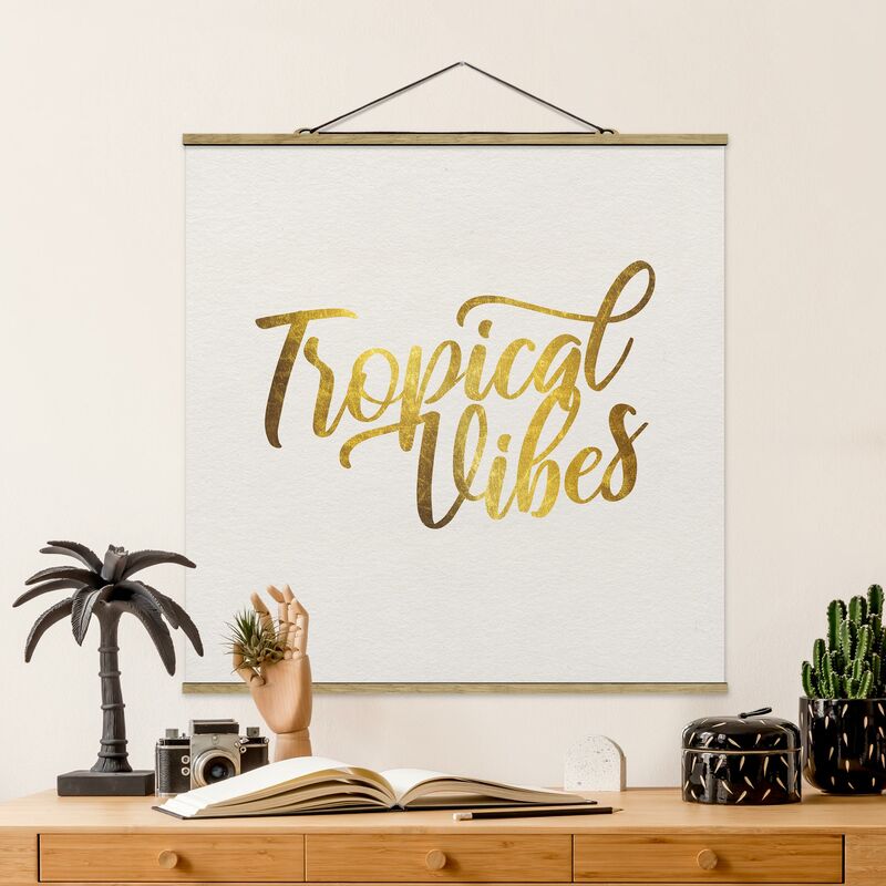 

Imagen de tela - Gold - Tropical Vibes - Cuadrado 1:1 Dimensión LxA: 80cm x 80cm