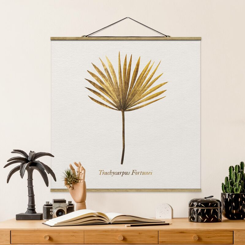 

Imagen de tela - Gold - Palm Leaf - Cuadrado 1:1 Dimensión LxA: 50cm x 50cm