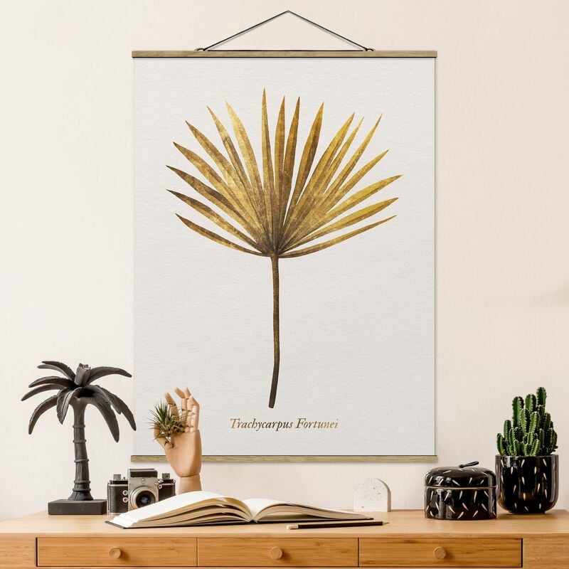 

Imagen de tela - Gold - Palm Leaf - Alto 4:3 Dimensión LxA: 46.5cm x 35cm