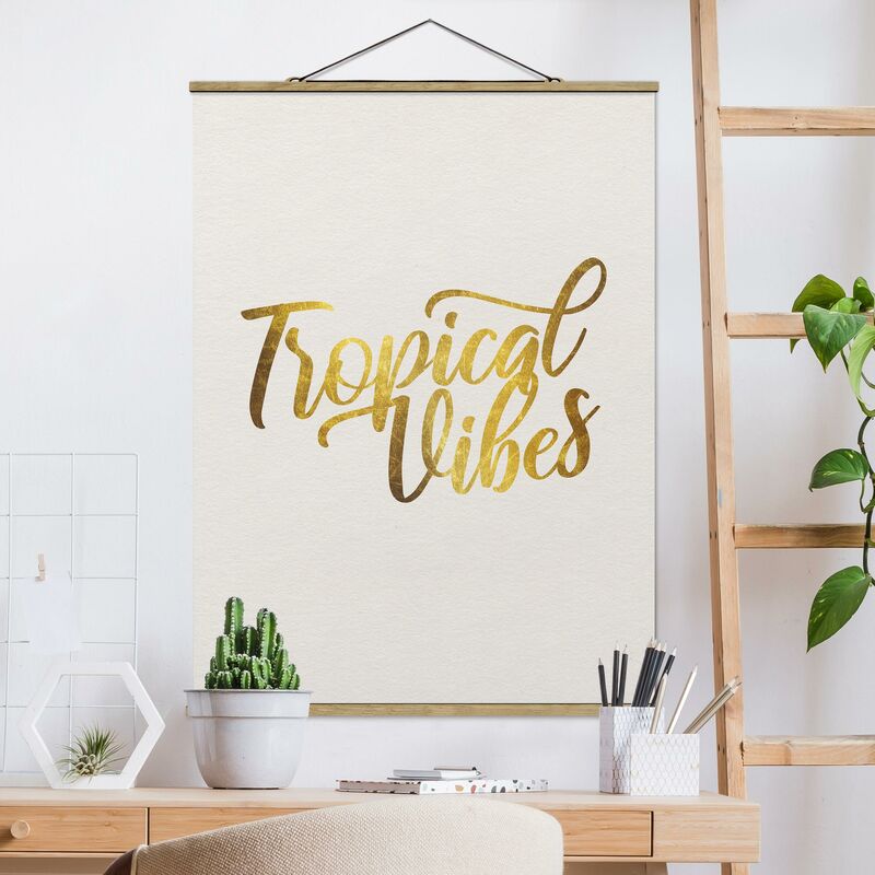 

Imagen de tela - Gold - Tropical Vibes - Alto 4:3 Dimensión LxA: 106.5cm x 80cm
