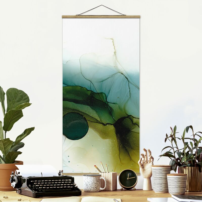 

Imagen de tela - Golden Walk In The Woods - Alto 2:1 Dimensión LxA: 70cm x 35cm
