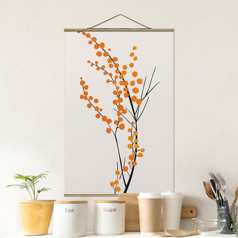 

Imagen de tela - Graphical Plant World - Berries Orange - Alto 3:2 Dimensión LxA: 120cm x 80cm