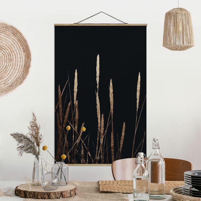 

Imagen de tela - Graphical Plant World - Golden Reed - Alto 3:2 Dimensión LxA: 120cm x 80cm