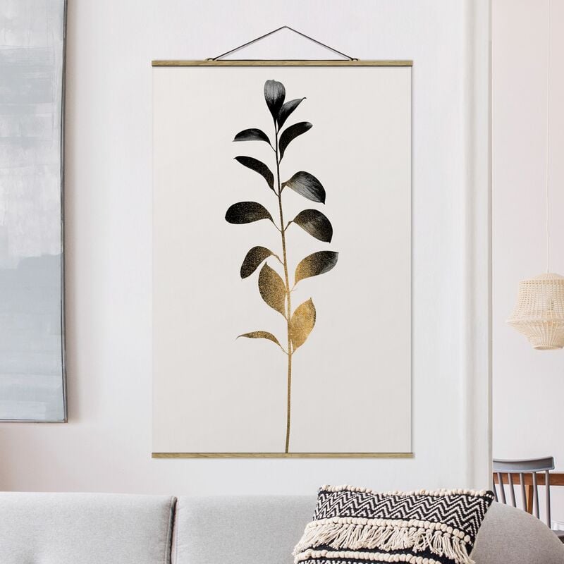 

Imagen de tela - Graphical Plant World - Gold And Grey - Alto 3:2 Dimensión LxA: 75cm x 50cm