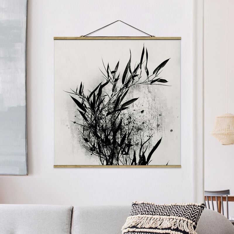 

Imagen de tela - Graphical Plant World - Black Bamboo - Cuadrado 1:1 Dimensión LxA: 100cm x 100cm
