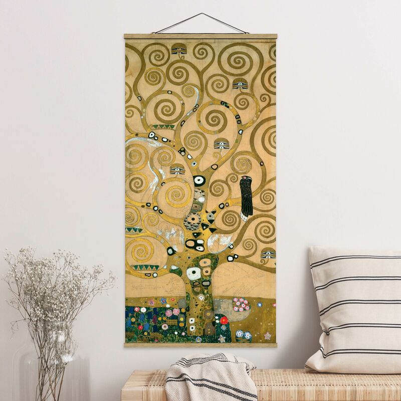 

Imagen de tela - Gustav Klimt - Tree Of Life - Alto 2:1 Dimensión LxA: 70cm x 35cm