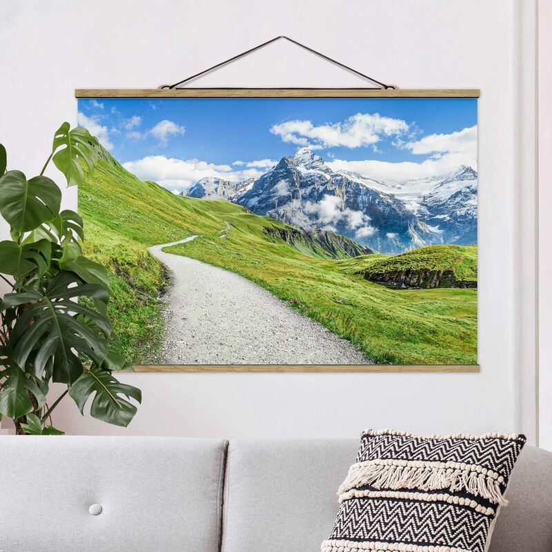 

Imagen de tela - Grindelwald Panorama - Apaisado 2:3 Dimensión LxA: 66.5cm x 100cm