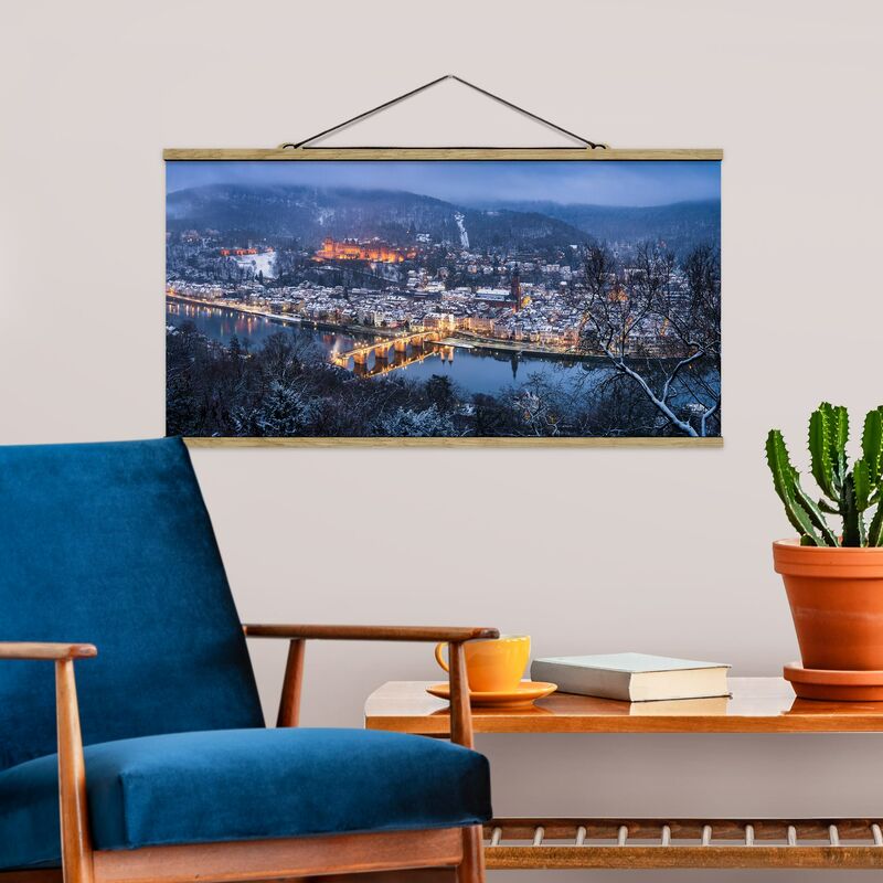 

Imagen de tela - Heidelberg In The Winter - Apaisado 1:2 Dimensión LxA: 50cm x 100cm