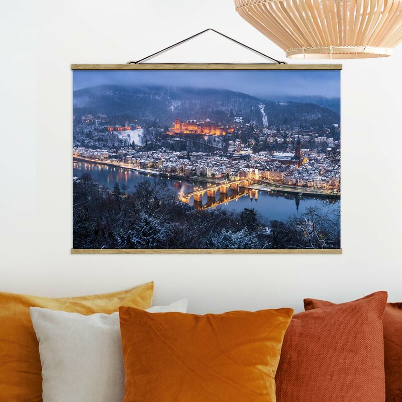 

Imagen de tela - Heidelberg In The Winter - Apaisado 2:3 Dimensión LxA: 53.5cm x 80cm