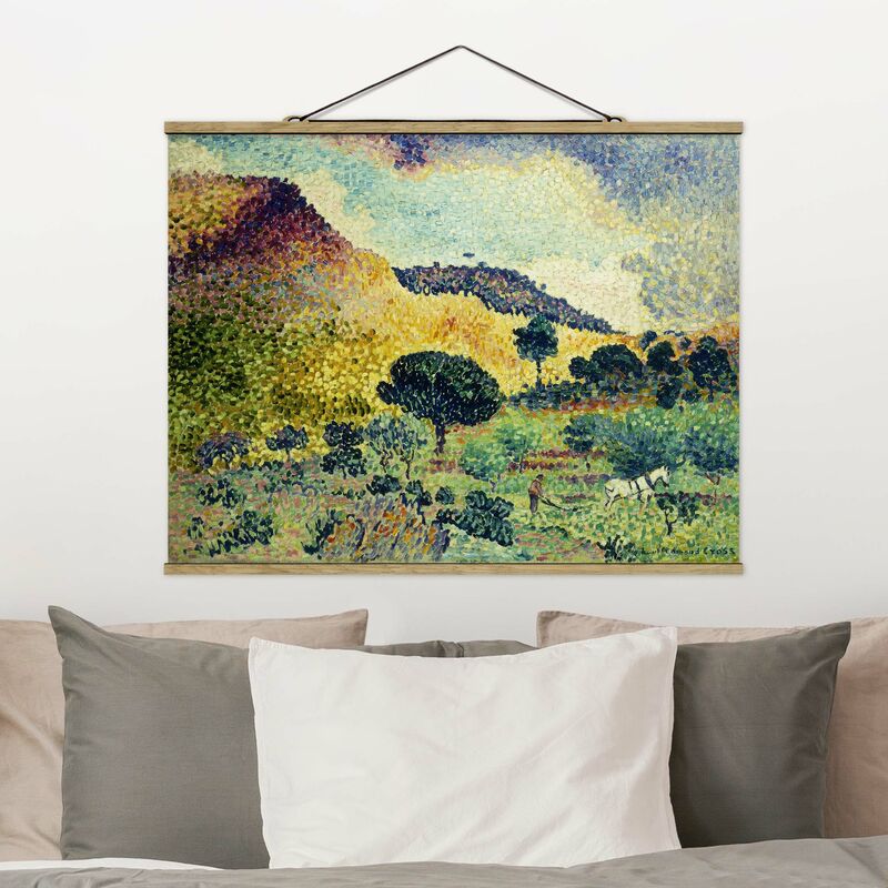 

Imagen de tela - Henri-Edmond Cross - La Chaine Des Maures - Apaisado 3:4 Dimensión LxA: 26cm x 35cm