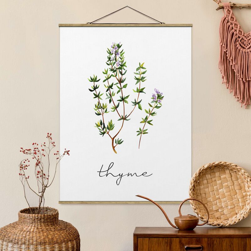 

Imagen de tela - Herbs Illustration Thyme - Alto 4:3 Dimensión LxA: 106.5cm x 80cm