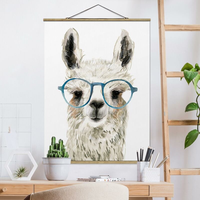 

Imagen de tela - Hip Lama With Glasses III - Alto 4:3 Dimensión LxA: 46.5cm x 35cm