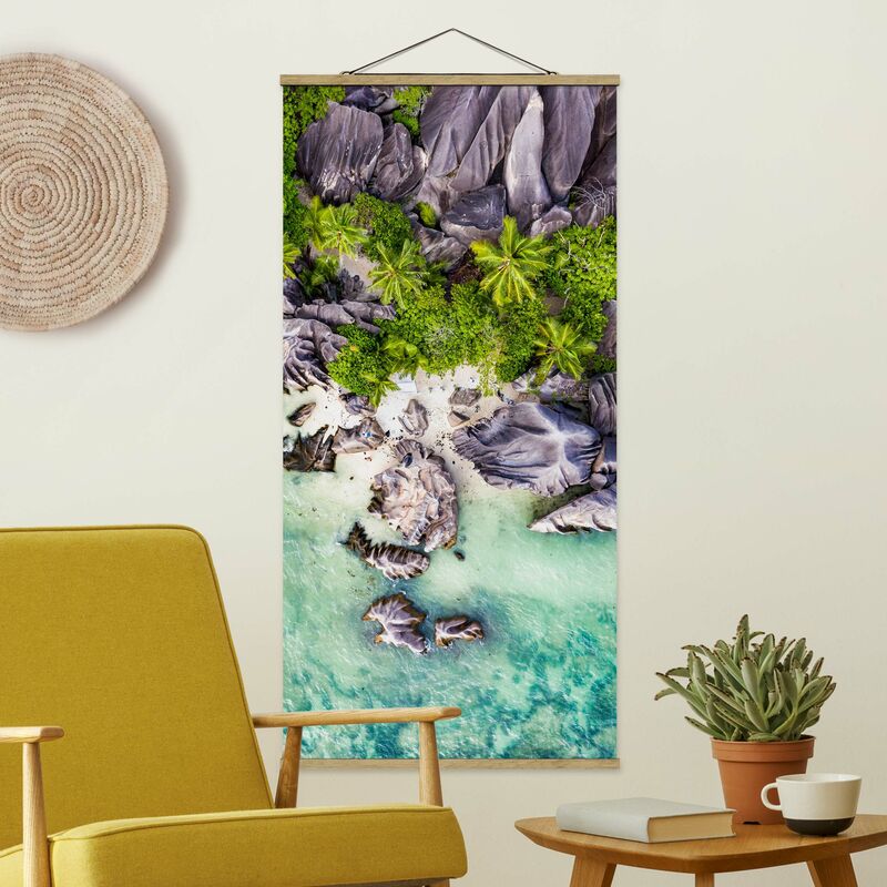 

Imagen de tela - Hidden Beach - Alto 2:1 Dimensión LxA: 70cm x 35cm