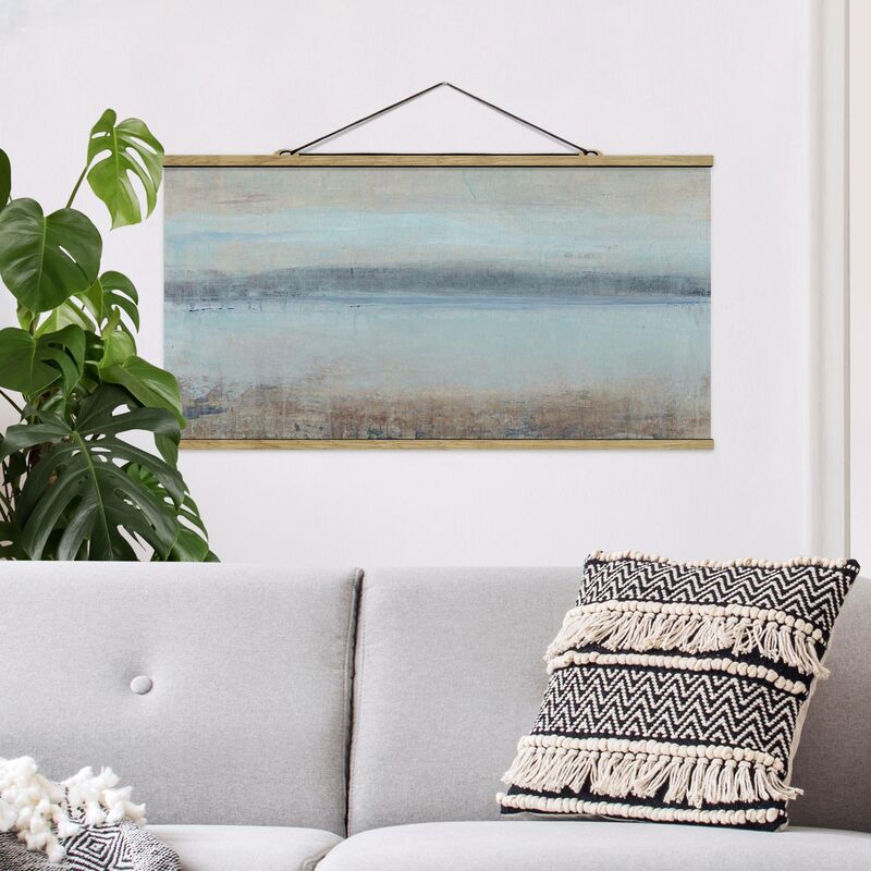 

Imagen de tela - Horizon Over Blue I - Apaisado 1:2 Dimensión LxA: 50cm x 100cm