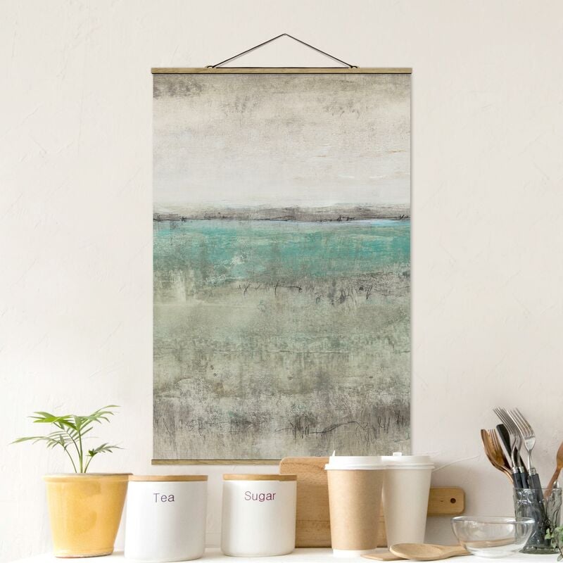 

Imagen de tela - Horizon Over Turquoise I - Alto 3:2 Dimensión LxA: 120cm x 80cm