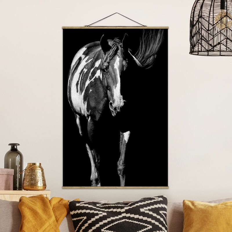 

Imagen de tela - Horse In The Dark - Alto 3:2 Dimensión LxA: 75cm x 50cm