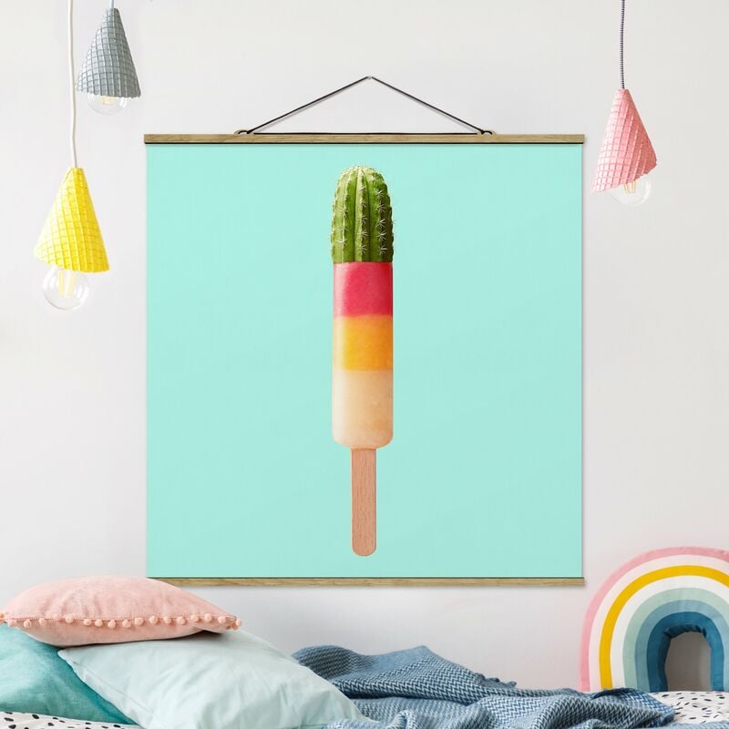 

Imagen de tela - Ice With Cactus - Cuadrado 1:1 Dimensión LxA: 80cm x 80cm