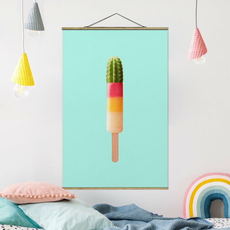 

Imagen de tela - Ice With Cactus - Alto 3:2 Dimensión LxA: 150cm x 100cm