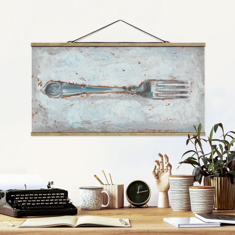 

Imagen de tela - Impressionistic Cutlery - Fork - Apaisado 1:2 Dimensión LxA: 50cm x 100cm