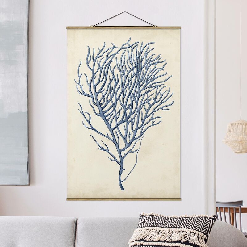 

Imagen de tela - Indigo Coral III - Alto 3:2 Dimensión LxA: 150cm x 100cm