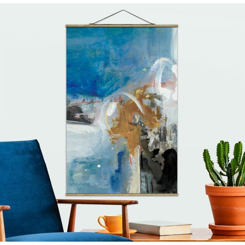 

Imagen de tela - Interplay Abstract II - Alto 3:2 Dimensión LxA: 150cm x 100cm
