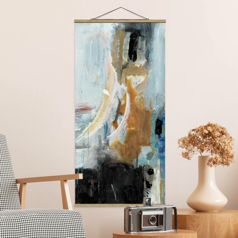 

Imagen de tela - Interplay Abstract I - Alto 2:1 Dimensión LxA: 100cm x 50cm