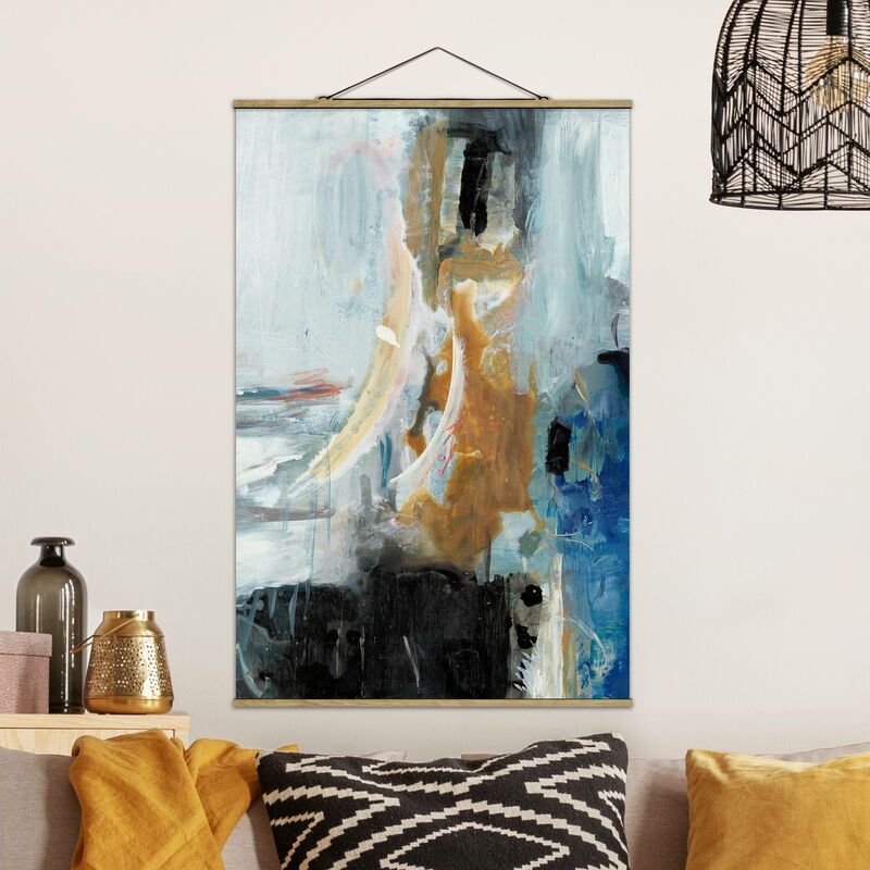 

Imagen de tela - Interplay Abstract I - Alto 3:2 Dimensión LxA: 75cm x 50cm
