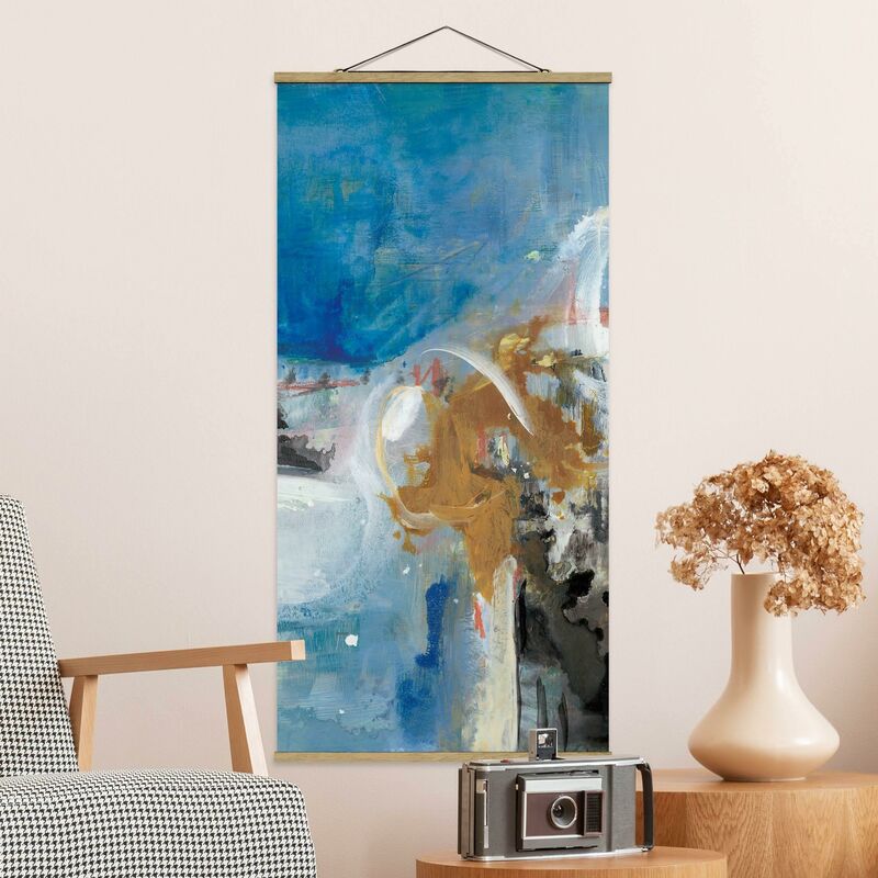 

Imagen de tela - Interplay Abstract II - Alto 2:1 Dimensión LxA: 70cm x 35cm