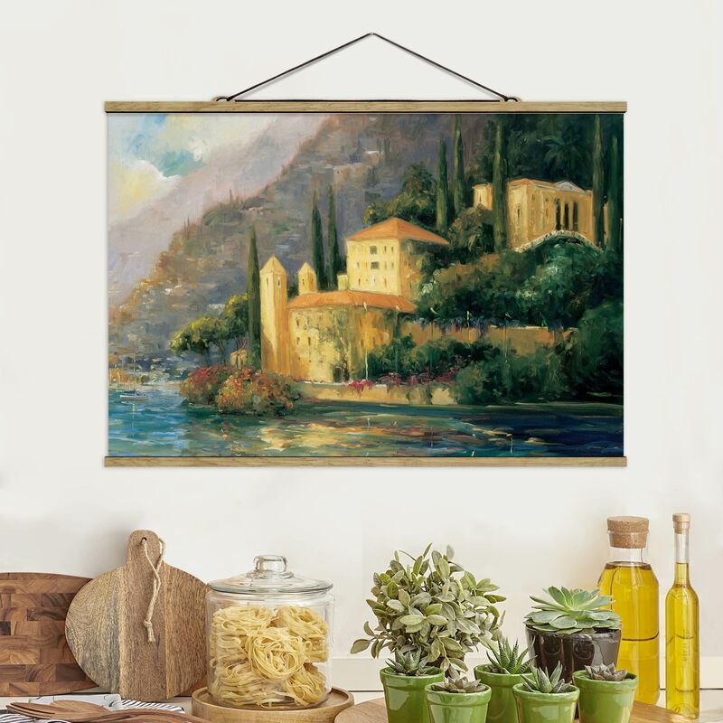 

Imagen de tela - Italian Countryside - Country House - Apaisado 2:3 Dimensión LxA: 23.5cm x 35cm