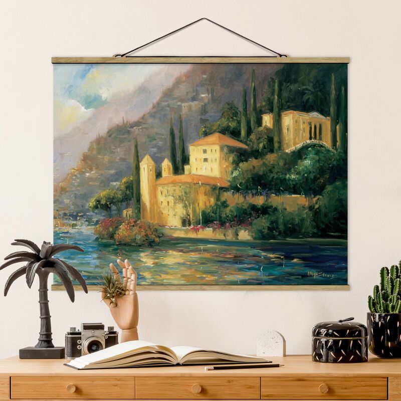 

Bilderwelten - Imagen de tela - Italian Countryside - Country House - Apaisado 3:4 Dimensión LxA: 26cm x 35cm