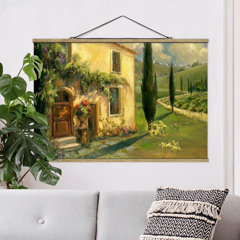 

Imagen de tela - Italian Landscape - Cypress - Apaisado 2:3 Dimensión LxA: 66.5cm x 100cm