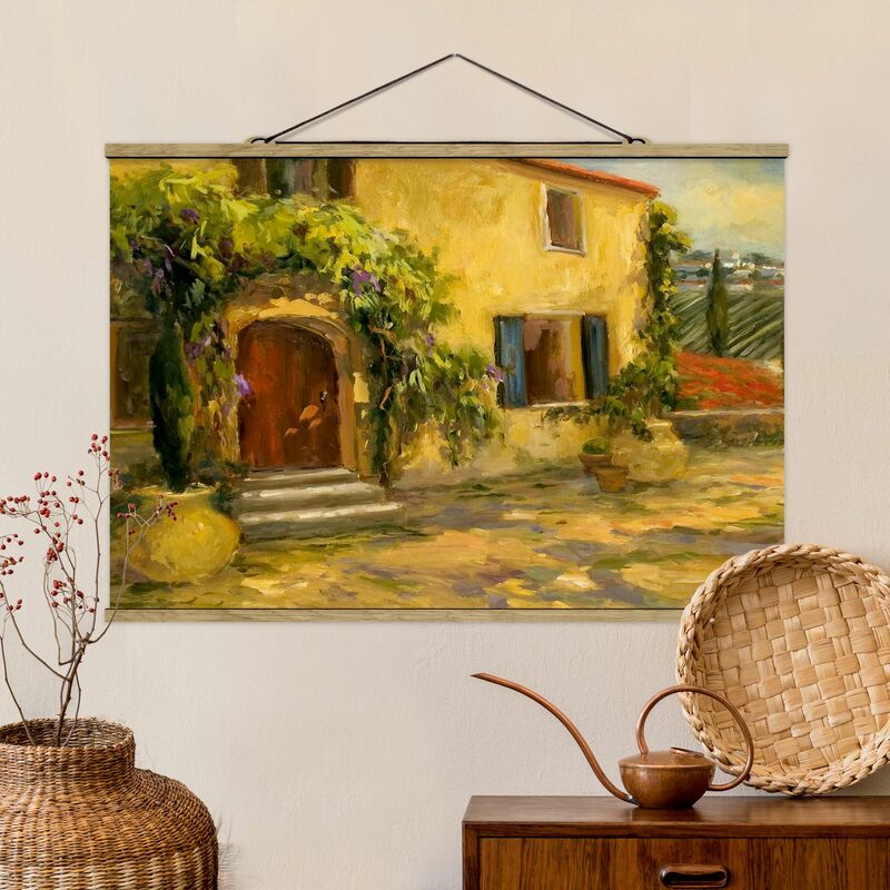 

Imagen de tela - Italian Countryside - Tuscany - Apaisado 2:3 Dimensión LxA: 33.5cm x 50cm