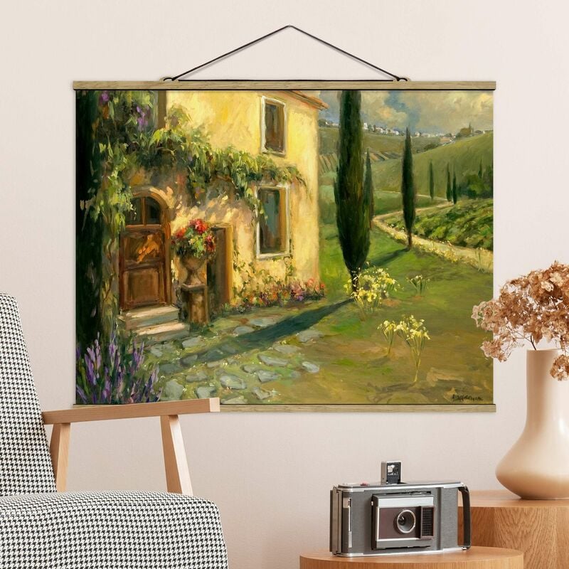 

Imagen de tela - Italian Landscape - Cypress - Apaisado 3:4 Dimensión LxA: 60cm x 80cm