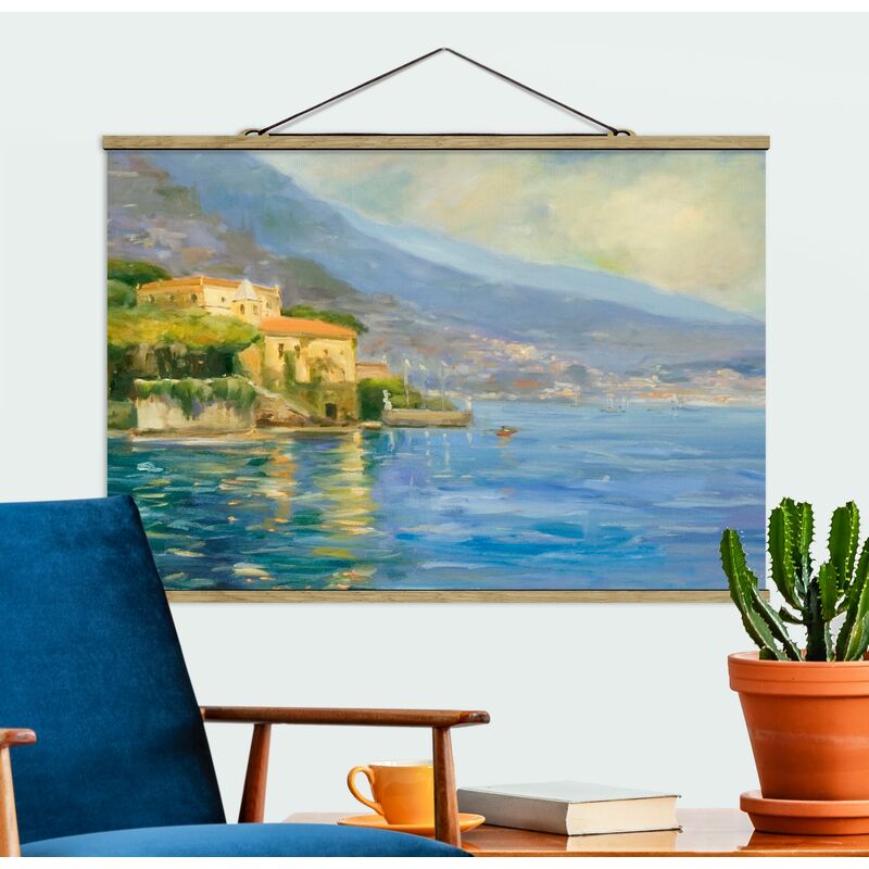 

Imagen de tela - Italian Landscape - Sea - Apaisado 2:3 Dimensión LxA: 66.5cm x 100cm