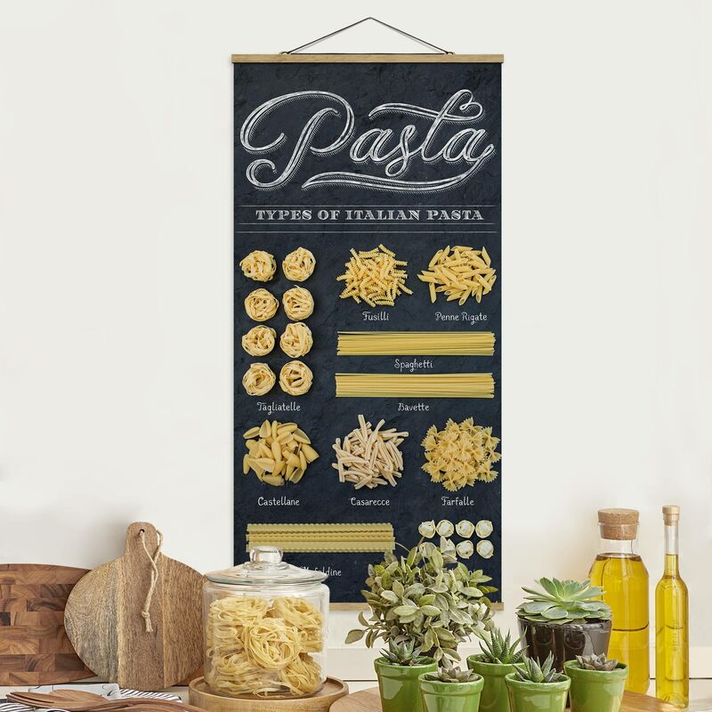 

Bilderwelten - Imagen de tela - Italian Pasta - Alto 2:1 Dimensión LxA: 70cm x 35cm