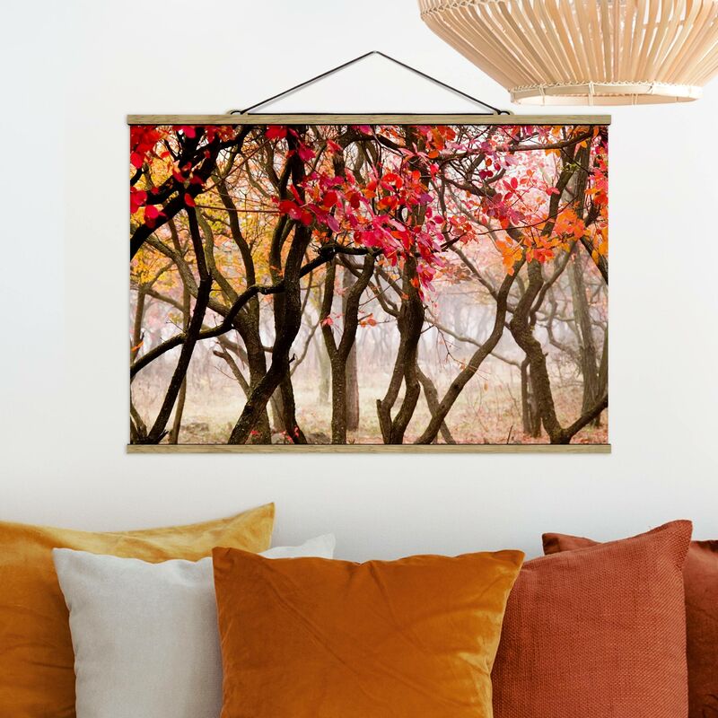 

Imagen de tela - Japan In Autumn - Apaisado 2:3 Dimensión LxA: 66.5cm x 100cm