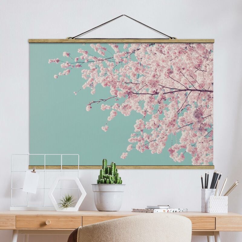 

Imagen de tela - Japanese Cherry Blossoms - Apaisado 2:3 Dimensión LxA: 23.5cm x 35cm