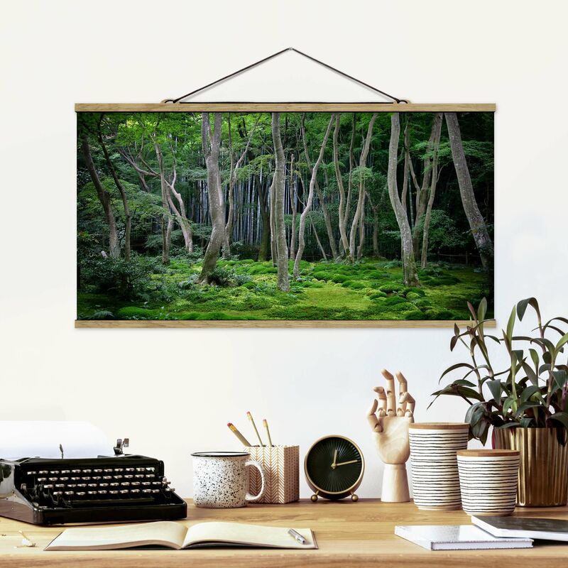 

Imagen de tela - Japanese Forest - Apaisado 1:2 Dimensión LxA: 40cm x 80cm