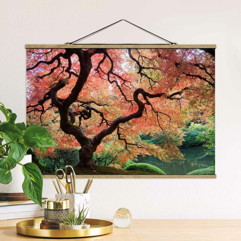 

Imagen de tela - Japanese Garden - Apaisado 2:3 Dimensión LxA: 53.5cm x 80cm