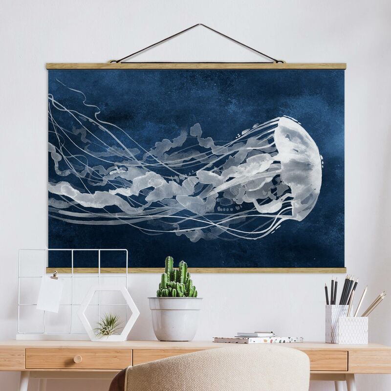 

Imagen de tela - Jellyfish Dance II - Apaisado 2:3 Dimensión LxA: 53.5cm x 80cm
