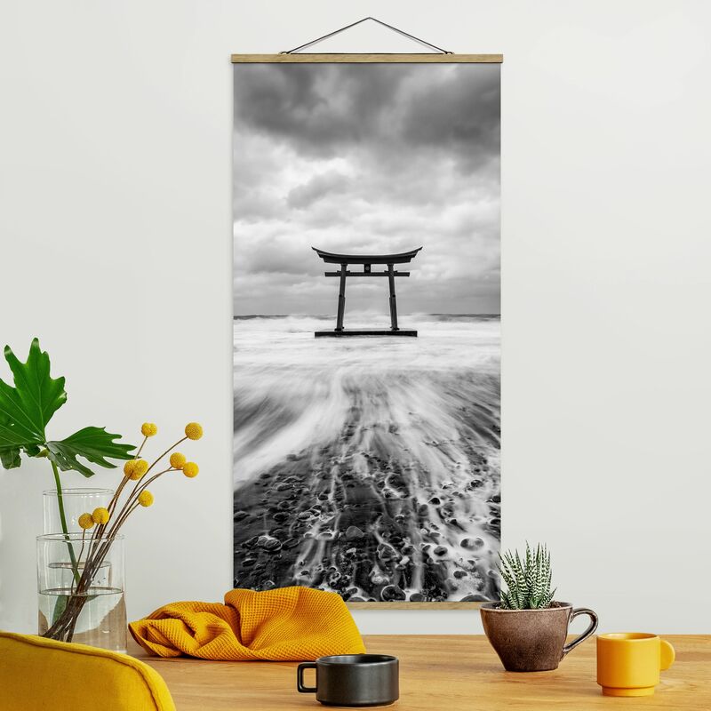 

Imagen de tela - Japanese Torii In The Ocean - Alto 2:1 Dimensión LxA: 70cm x 35cm